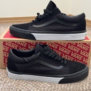 Vans Old Skool Black Black White